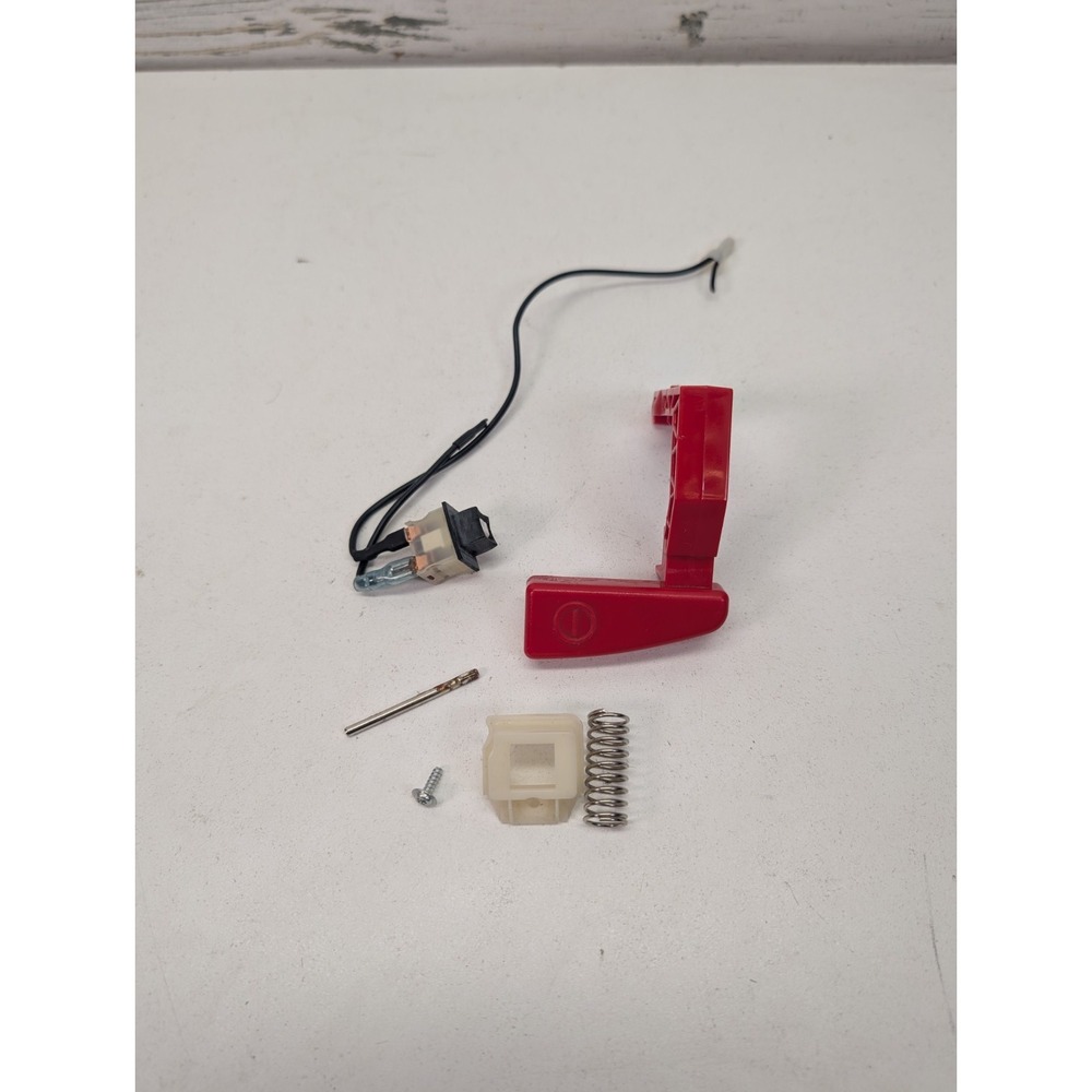Bissell TurboClean PowerBrush 2085 Power Button Switch Assembly OEM Gray Red